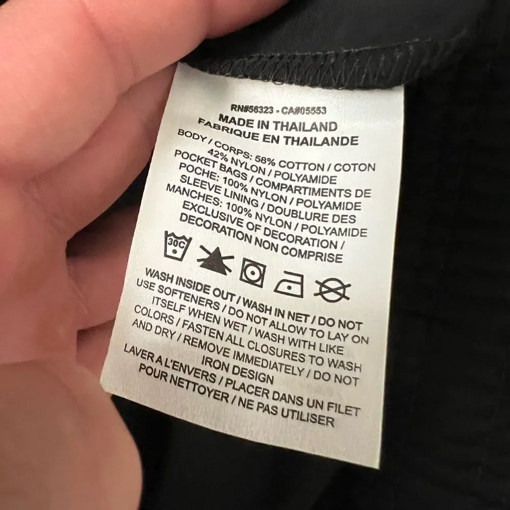 Nike Air Jordan Jumpman Full Zip Windbreaker Jacket Black